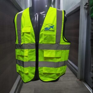 Branded Reflector Vest in Kenya