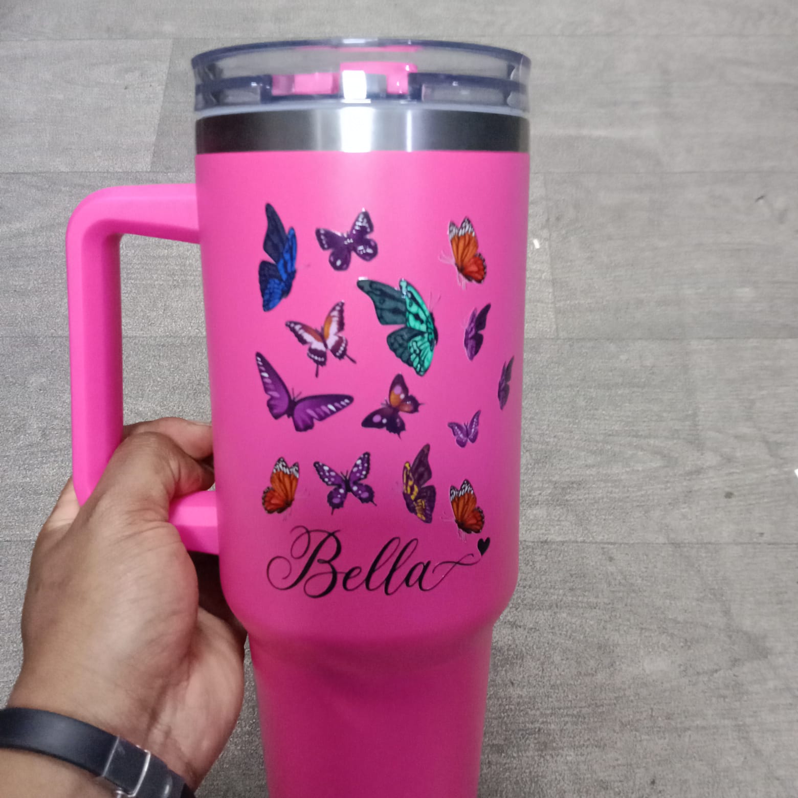 Pink Stanley Style Tumbler 1.2L in Kenya