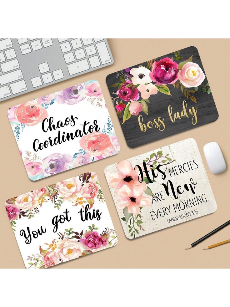 Personalized Floral Mouse Pads in Kenya