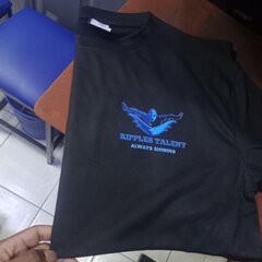 Black T-Shirt Printing in Kenya