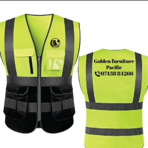 Branded Reflector Vest in Kenya