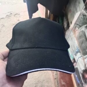Black Custom Logo Cap in Kenya