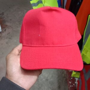 Red Plain Baseball Cap in Kenya