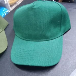 Green Plain Baseball Cap in Kenya