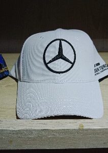 White Mercedes Branded Cap in Kenya