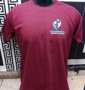 Maroon Branded T-Shirt in Kenya