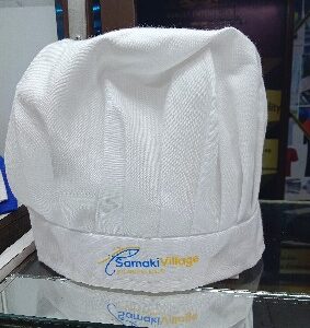 Samaki Village Branded Chef Hat in Kenya