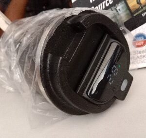 Black Travel Mug Lid in Kenya