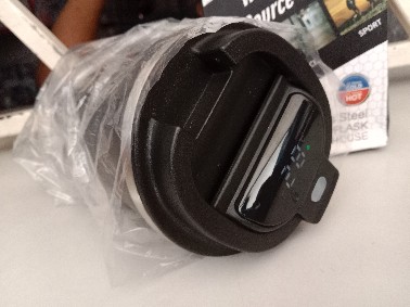 Black Travel Mug Lid in Kenya