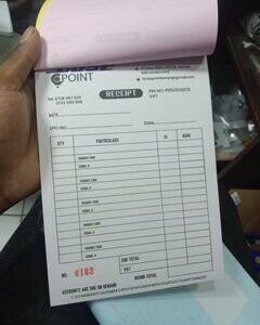Custom Invoice Book Printing in Kenya
