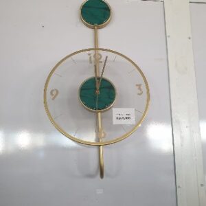 Green Gold Wall Clock in Kenya
