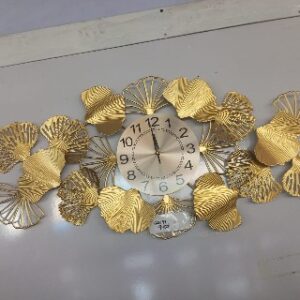 Gold Decorative Wall Clock in Kenya