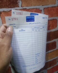 Custom Invoice Book Printing in Kenya