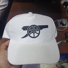 White Cannon Logo Cap in Kenya