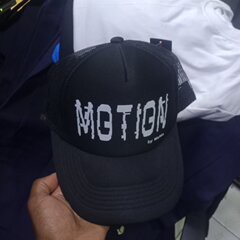 Black Motion Baseball Cap in Kenya