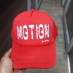 Red Motion Trucker Cap in Kenya
