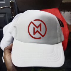 White MW Branded Cap in Kenya