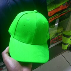 Neon Green Plain Cap in Kenya
