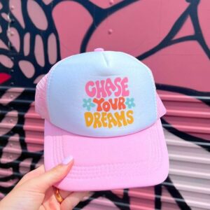 Pink Chase Your Dreams Cap in Kenya