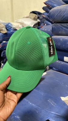 Green Plain Baseball Cap in Kenya