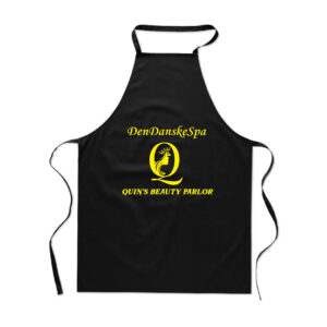 Black Branded Apron in Kenya